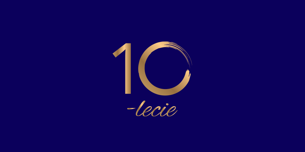 10-lecie logo