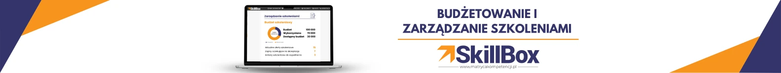 laptop z grafiką o budżetowaniu i zarządzaniu szkoleniami