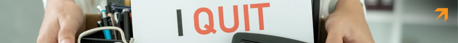 worker quitting